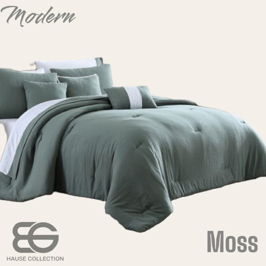 Edredón Modern set 10 piezas Moss