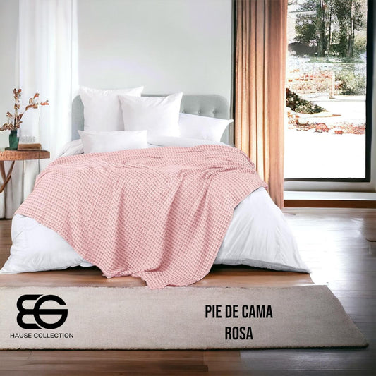 Pie de cama Rosa